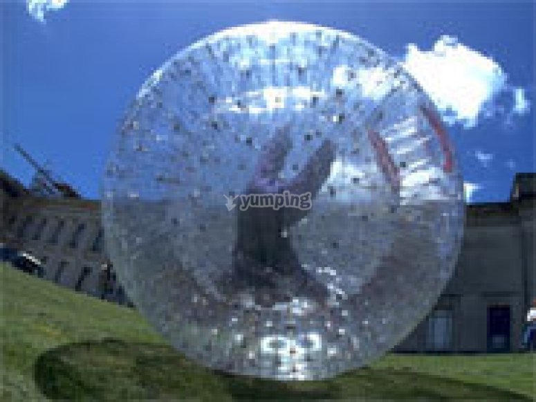 Sun, fun and zorbing! Sun, fun and zorbing!